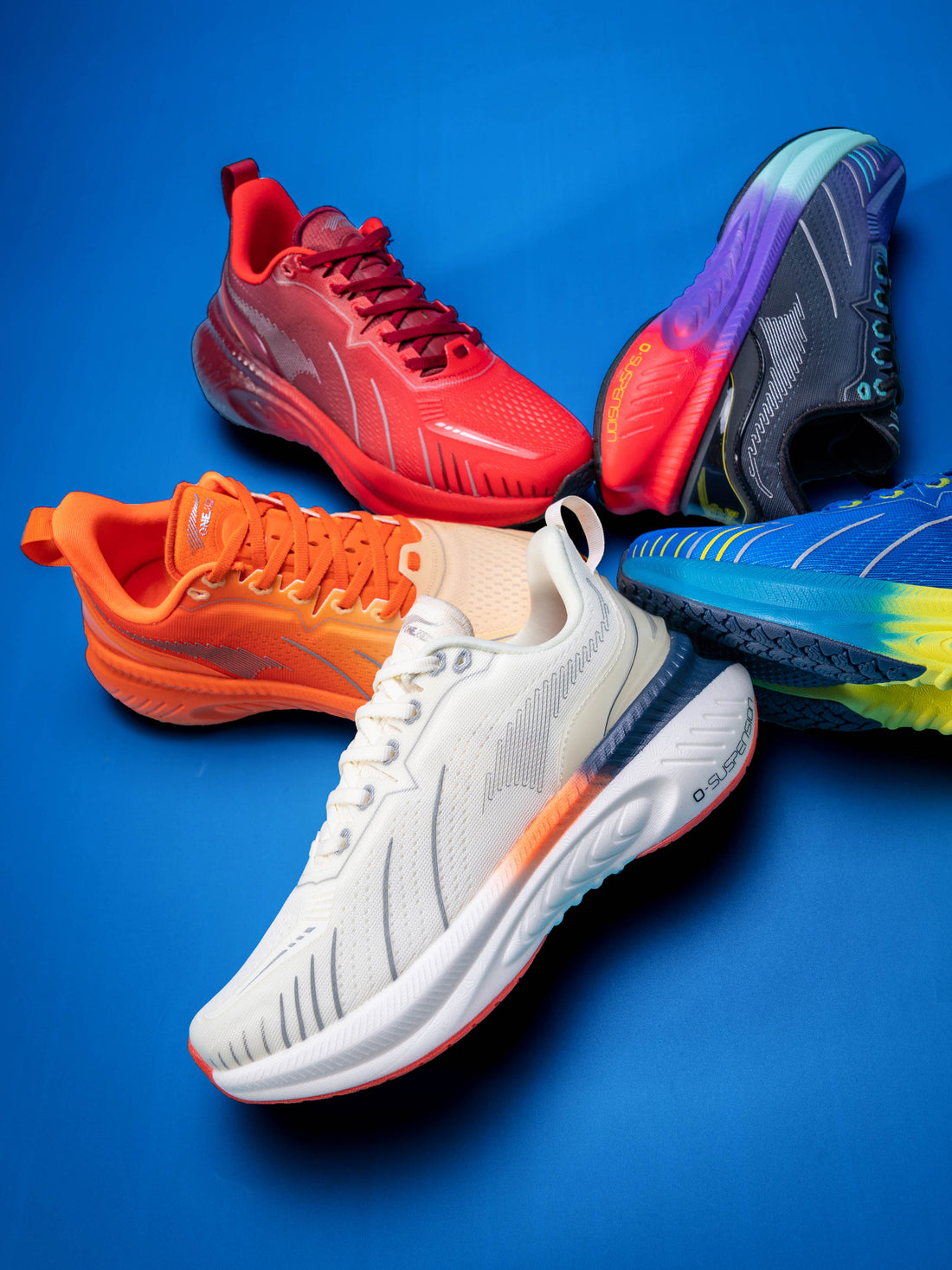 What is the "triple comfort" of ONEMIX running shoes?