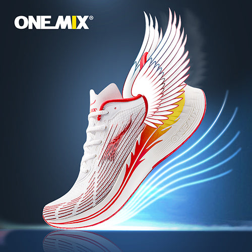 onemix -wing armor Carbon board running shoes